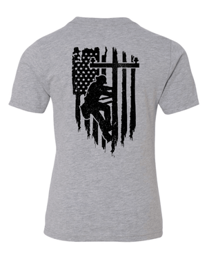 Custom Printed Apparel | Youth T-Shirt | Tri-County IBEW Local 876 - T-Shirt - Tri-County IBEW Local 876