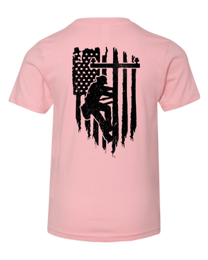 Custom Printed Apparel | Youth T-Shirt | Tri-County IBEW Local 876 - T-Shirt - Tri-County IBEW Local 876
