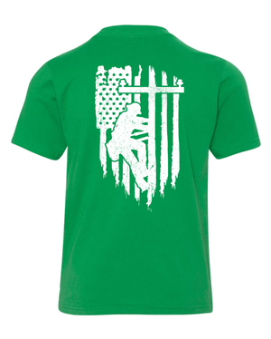 Custom Printed Apparel | Youth T-Shirt | Tri-County IBEW Local 876 - T-Shirt - Tri-County IBEW Local 876