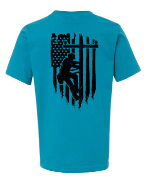 Custom Printed Apparel | Youth T-Shirt | Tri-County IBEW Local 876 - T-Shirt - Tri-County IBEW Local 876