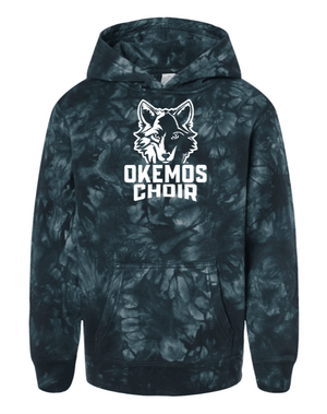 Custom Printed Apparel | Youth Tie Dye Hoodie | Okemos Choir - Okemos Choir - 19896