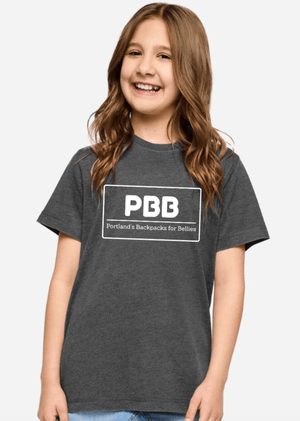 Custom Printed Apparel | Youth Vintage Wash T-Shirt | Portland's Backpacks for Bellies - PBB - 19894