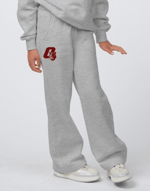 Custom Printed Apparel | Youth Wide Leg Fleece Pants | OPM - OPM - 19780