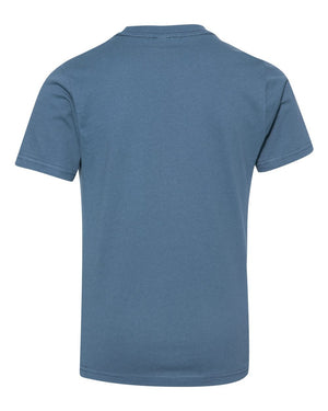 Okemos Woof Pack T-Shirt Blue Jean back view