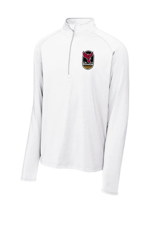 PPS Staff On Demand Shop Quarter Zip White front view