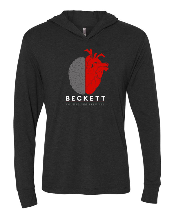 Beckett Counseling- Black T-shirt Hoodie