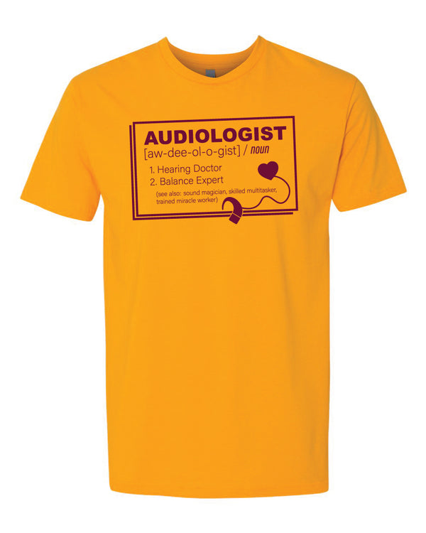 CMU Audiology Definition - Unisex T-Shirt