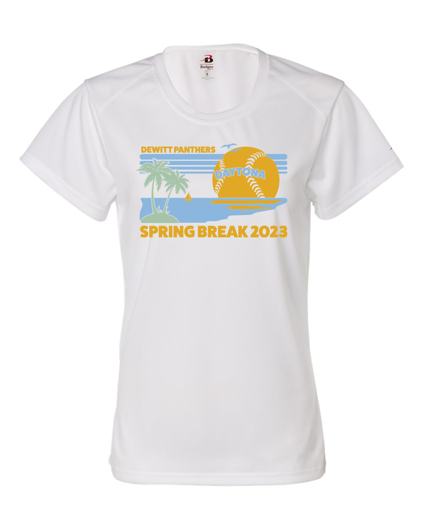 DeWitt Baseball SB 2023 - Beach Women's Performance T-shirt