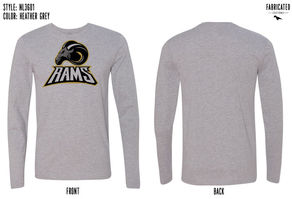 Holt Jr. Rams Lacrosse / Rams Long Sleeve T-shirt