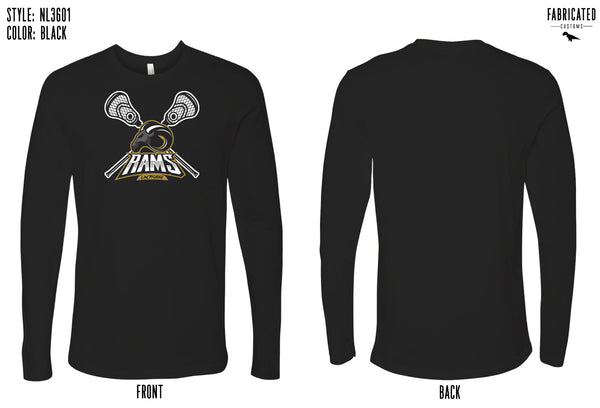 Holt Jr. Rams Lacrosse - Rams Lacrosse Long Sleeve T-shirt