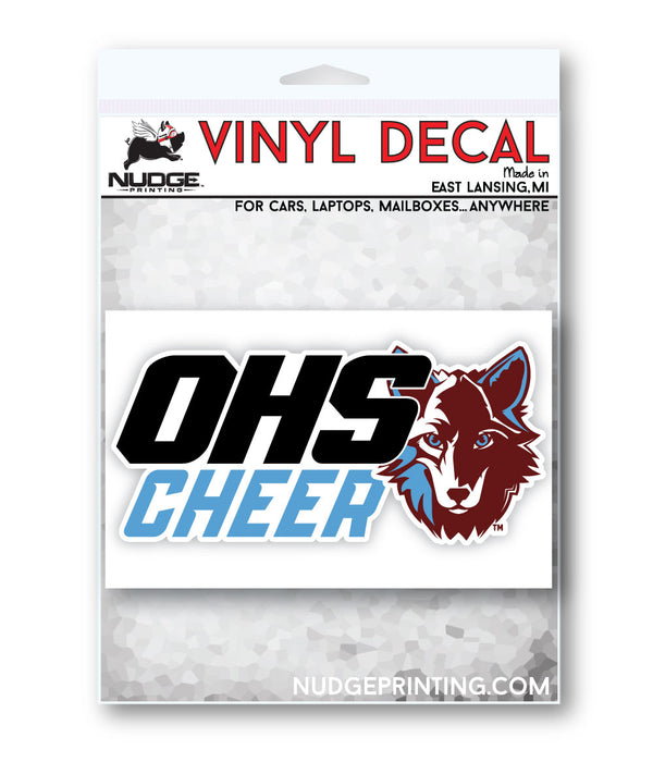 Okemos Cheer - Car Decal