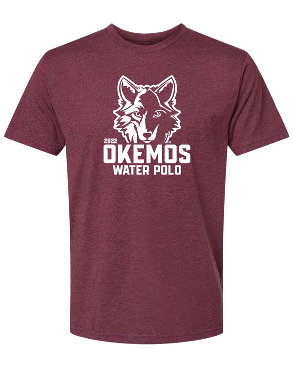 OHS Water Polo - Adult Unisex Maroon T-Shirt