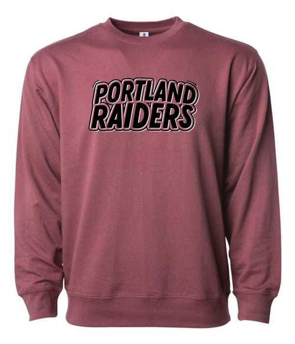 Portland Middle School Track & Field - Unisex Lightweight Sweatshirt