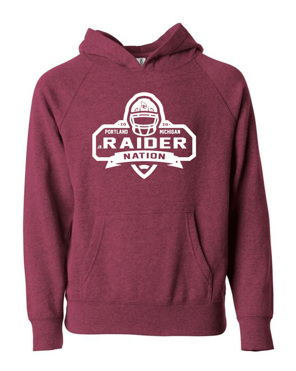 Portland Junior Raiders Football - Youth Hoodie