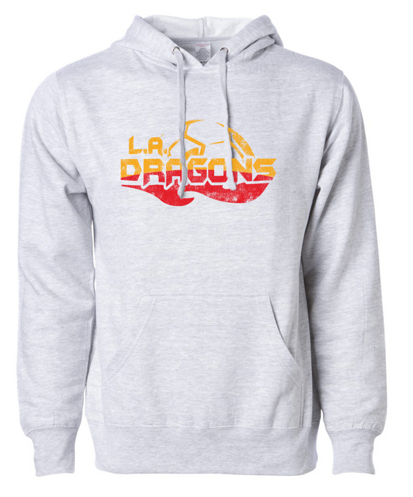 LA Dragons - Grey Adult Unisex Hoodie