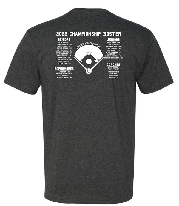 DeWitt Baseball - Diamond Classic Champions 2022 T-shirt