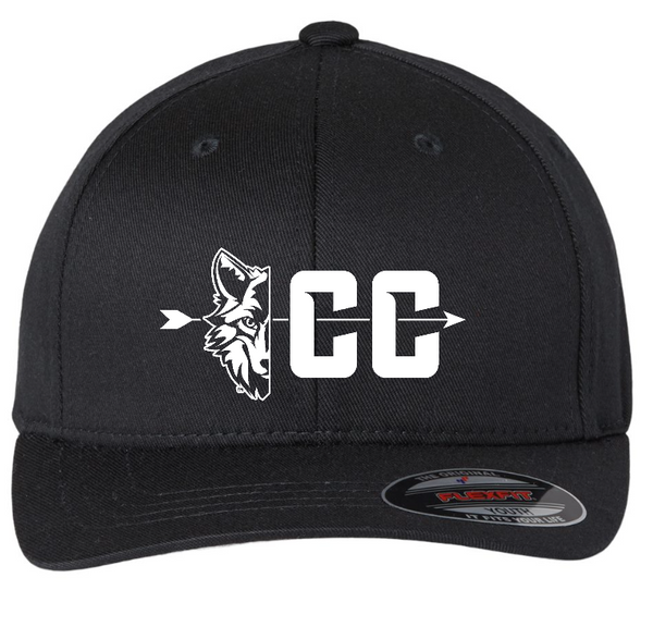 Okemos Cross Country - Youth Black Cap w/White Embroidery