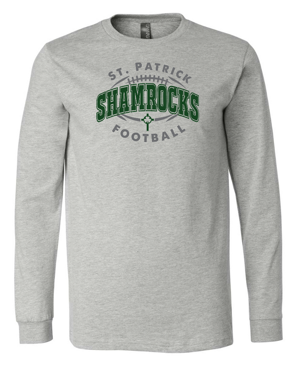 St. Patrick Football 2022 - Grey Unisex Long-Sleeve T-shirt