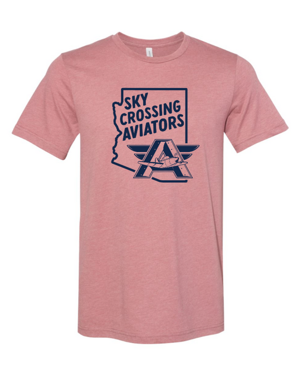 Sky Crossing - AZ Aviators Unisex Youth T-Shirt