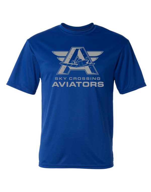 Sky Crossing - Aviators Unisex Adult Performance T-Shirt