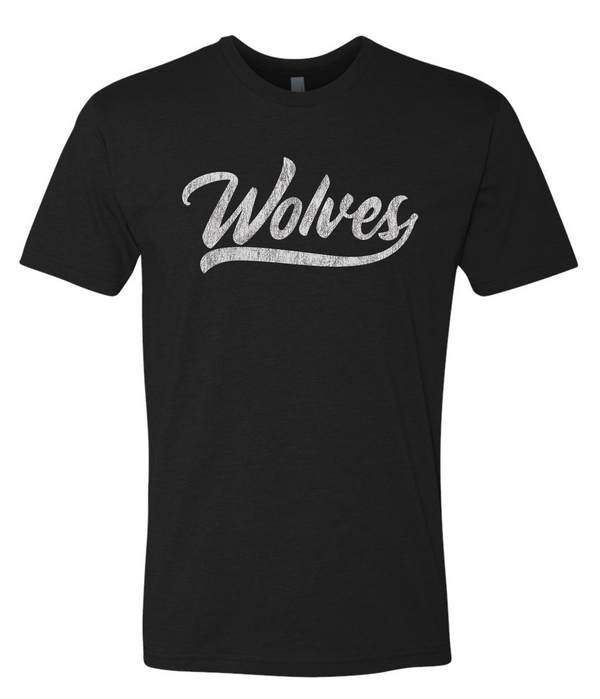 Okemos Wolves- "Wolves" Script T-Shirt