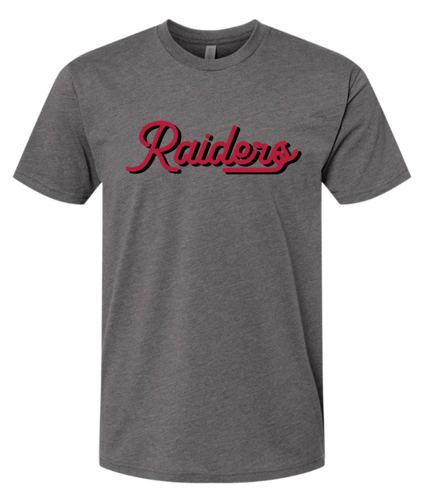 Portland Schools - Raiders Script Unisex Adult T-Shirt