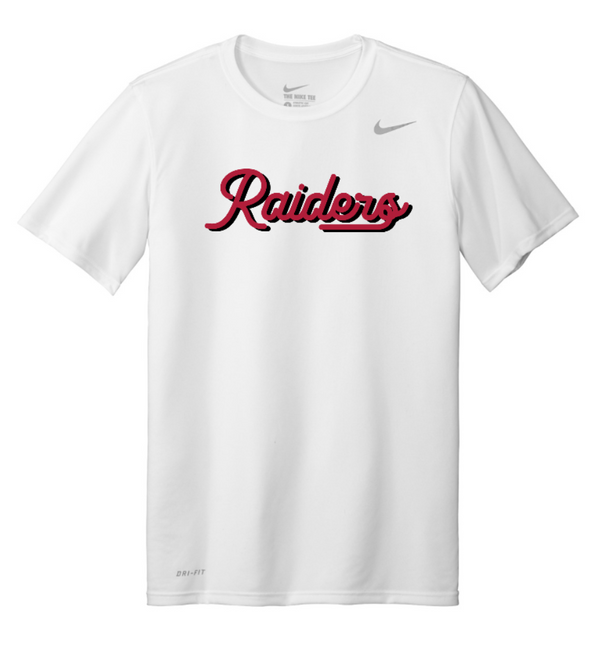 Portland Schools - Raiders Script Unisex Adult T-Shirt - NIKE