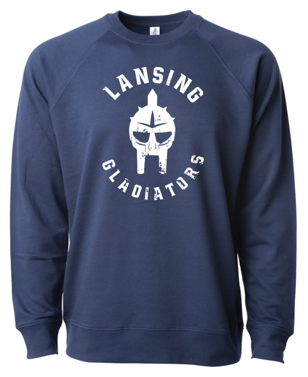 Lansing Gladiators - Unisex Adult Lightweight Sweatshirt