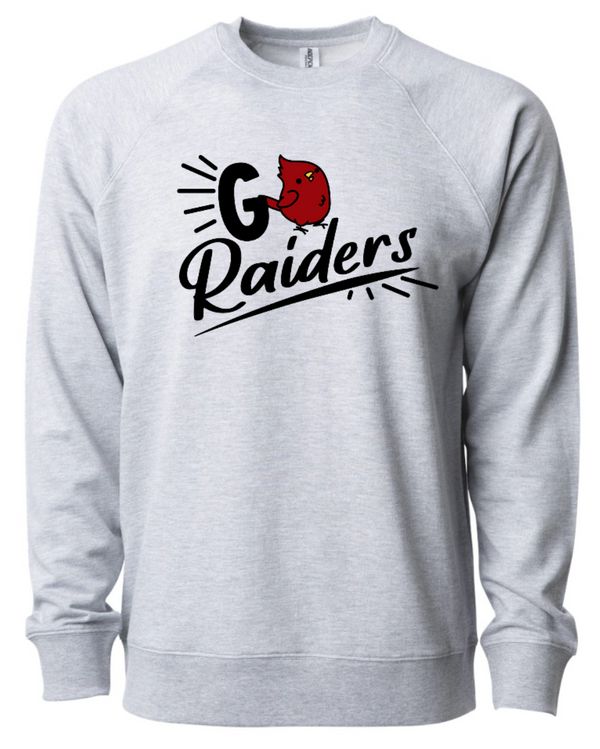 Oakwood Elementary - Go Raiders Lightweight Sweatshirt