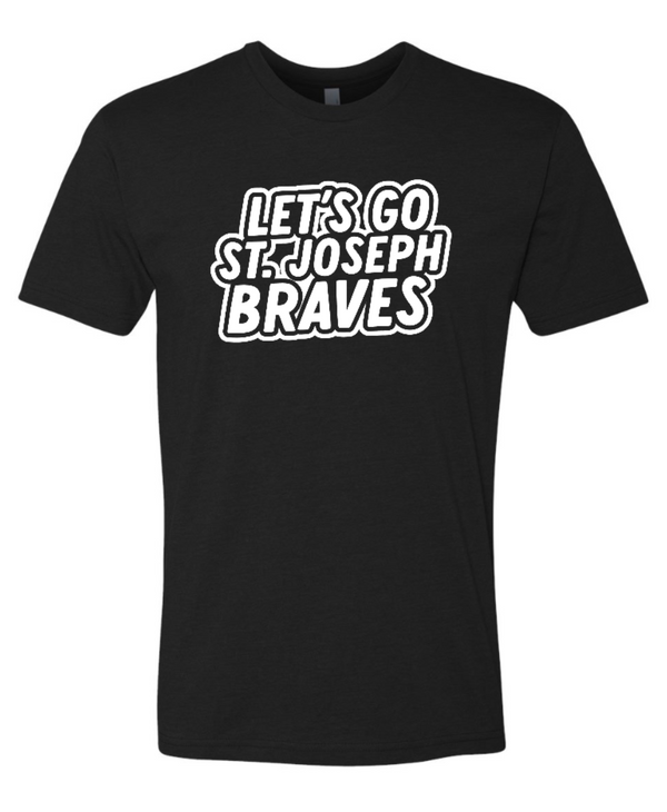 St. Joseph - Let's Go Braves T-Shirt