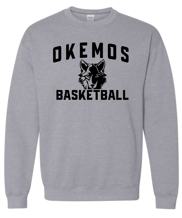 Okemos Chippewa Basketball - Crewneck Sweatshirt