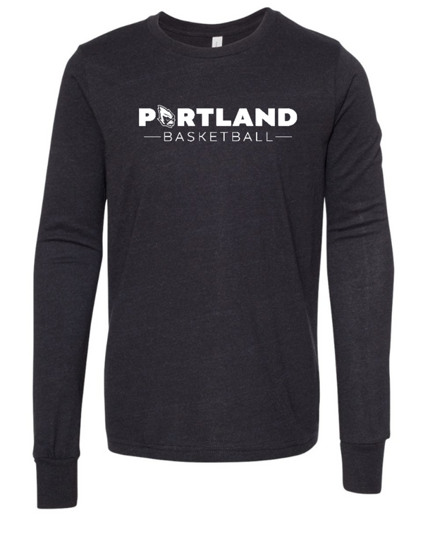 Portland Girls Basketball - Youth Unisex Long Sleeve T-Shirt