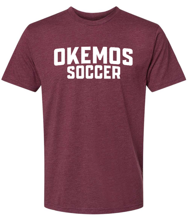 OHS Soccer - Unisex T-Shirt - Heather Maroon