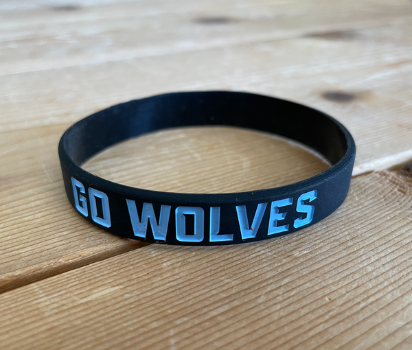 Okemos Wolves - Rubber Go Wolves Bracelet