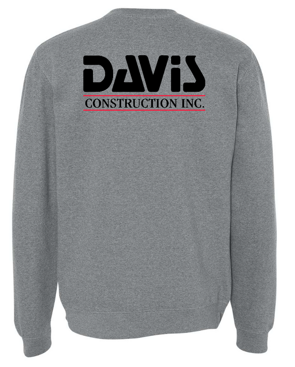 Davis Construction - Crewneck Sweatshirt
