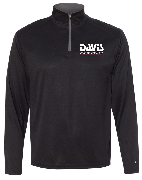 Davis Construction -  1/4 zip