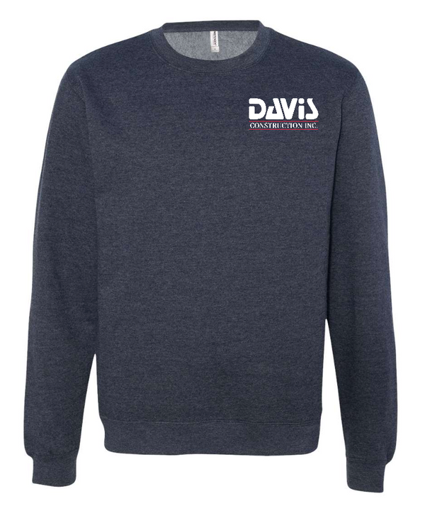 Davis Construction - Crewneck Sweatshirt