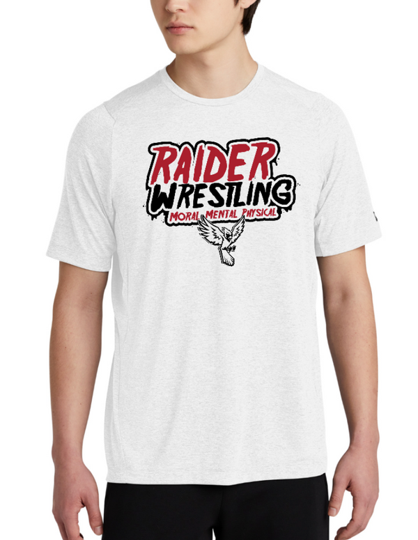 Raider Wrestling - New Era - Performance Short Sleeve T-Shirt