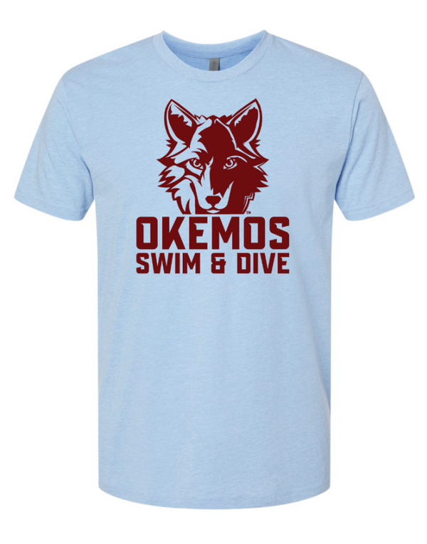 Okemos Swim & Dive - Blue T-Shirt