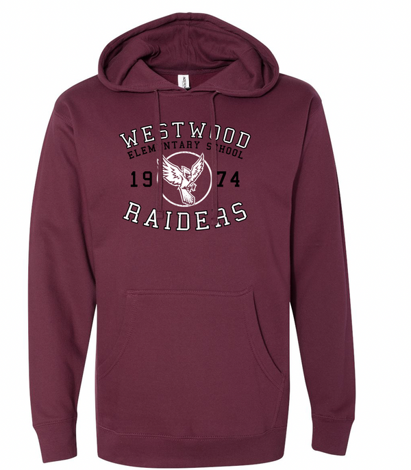 Westwood Elementary - 1974 Hooded Sweatshirt