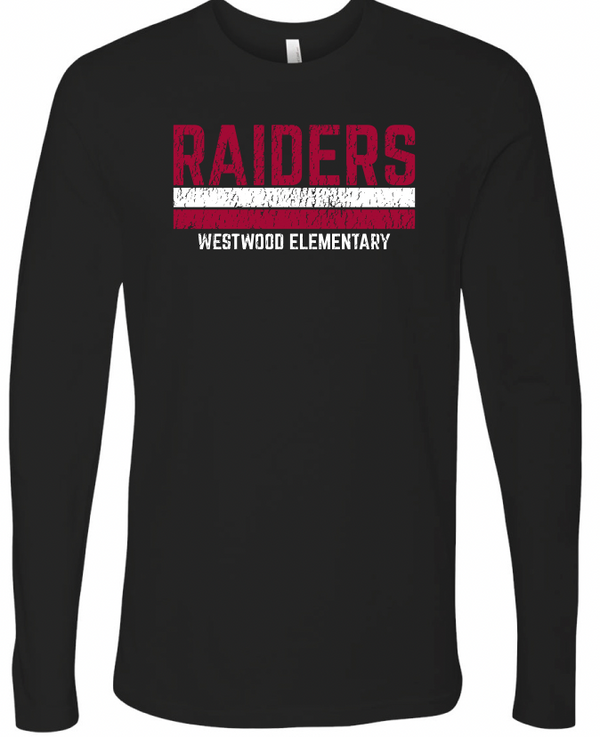 Westwood Elementary - Stacked LS T-shirt