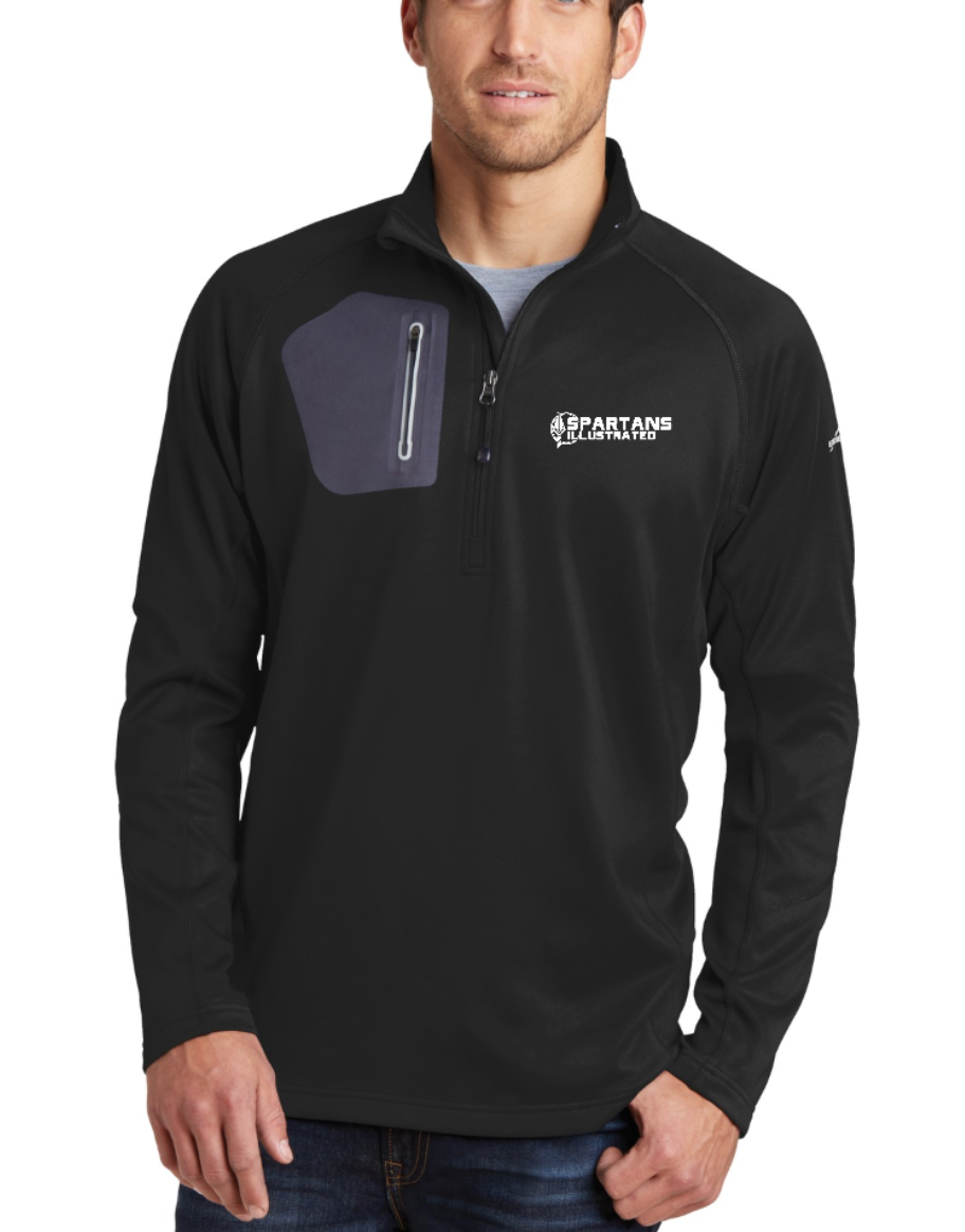 Spartans Illustrated - Eddie Bauer - Quarter Zip – Fabricated Customs