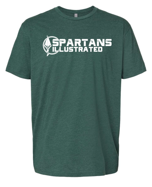 Spartans Illustrated - Green Unisex Adult T-Shirt