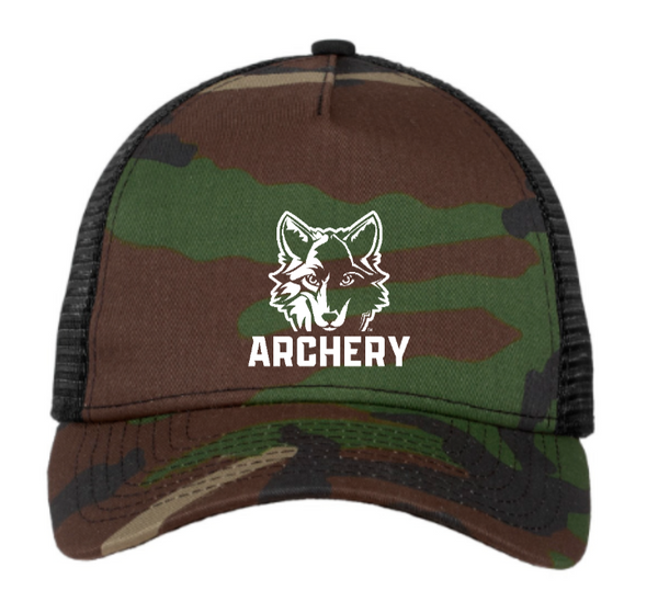 Okemos Archery Spring 2023- Snapback Trucker Cap.
