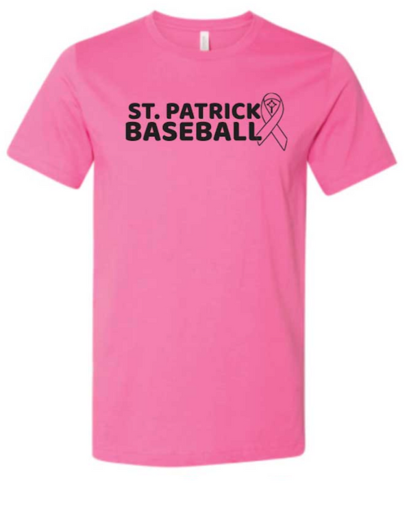 St. Patrick Baseball – Unisex CVC Jersey Tee