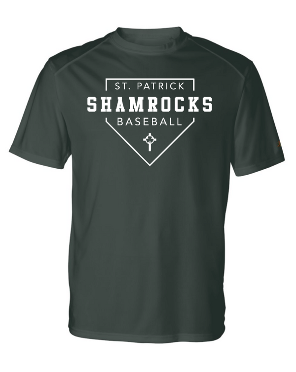 St. Patrick Baseball – B-Core Sport Shoulders T-Shirt