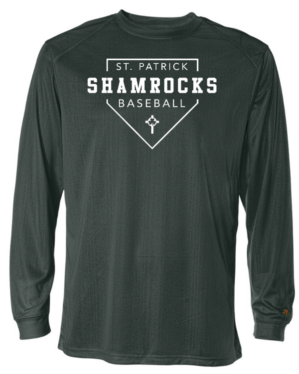St. Patrick Baseball – B-Core Long Sleeve T-Shirt