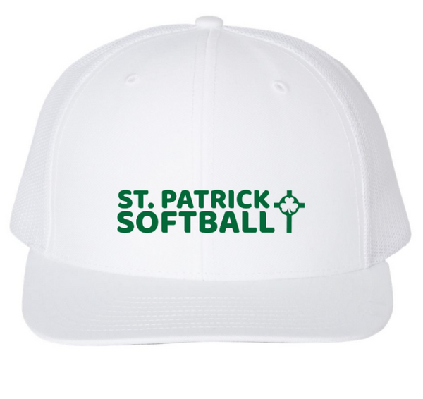 St. Patrick Softball – Adjustable Snapback Trucker Cap