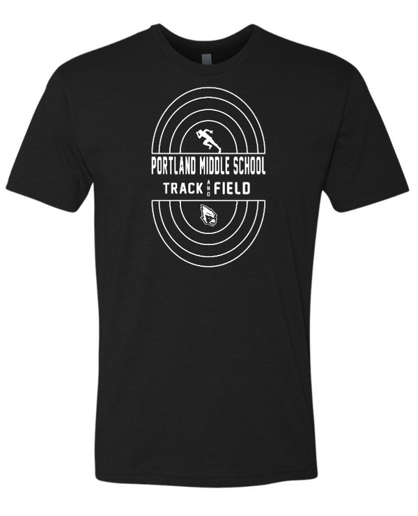 Portland Middle School Track & Field – Unisex T-Shirt