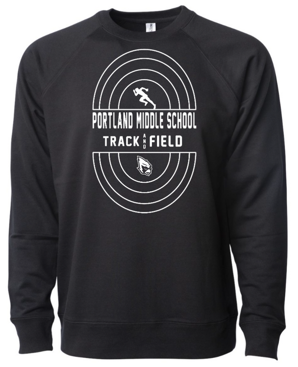 Portland Middle School Track & Field – Unisex Crewneck